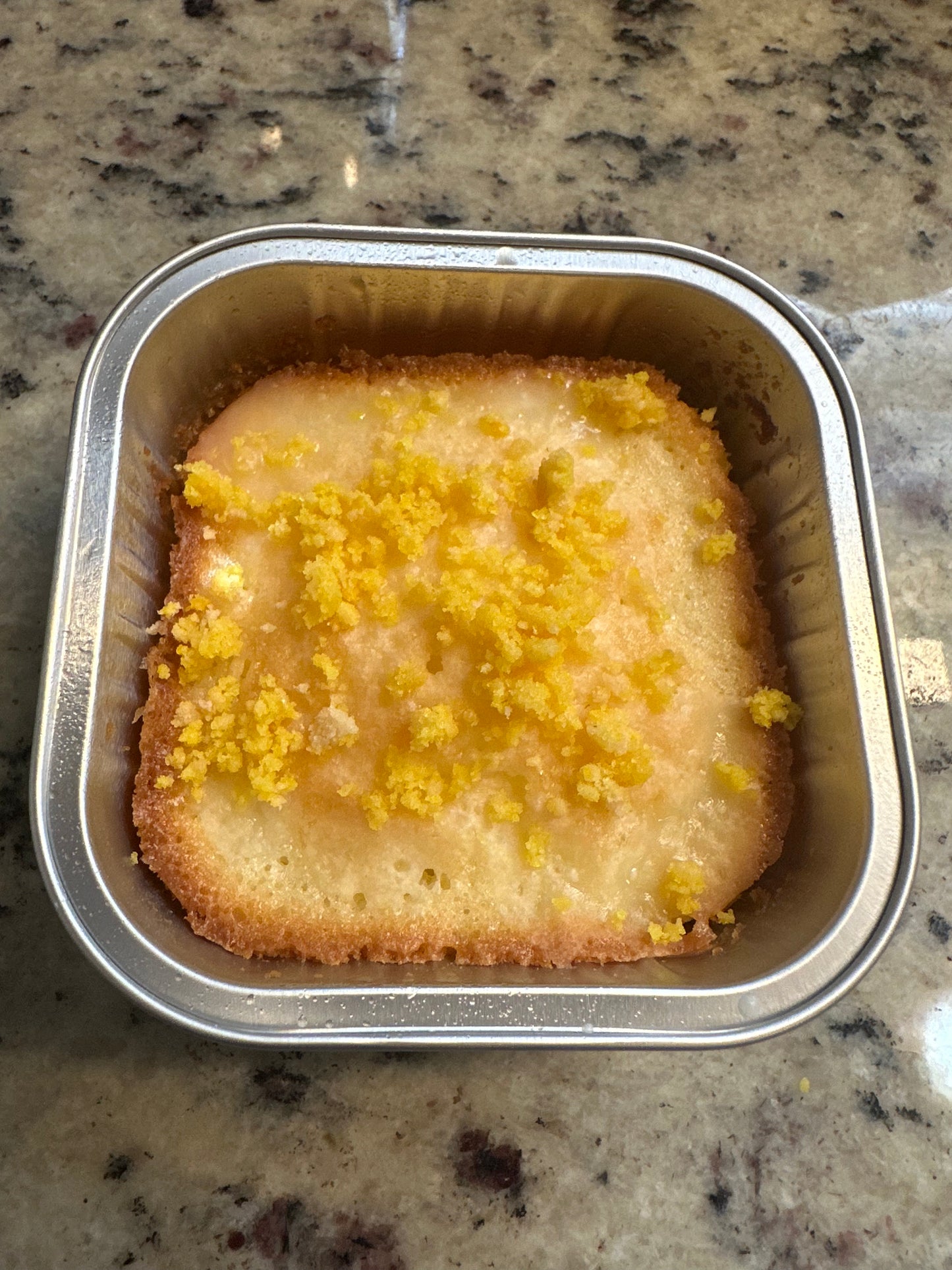 Lemon Pound Cake Squares